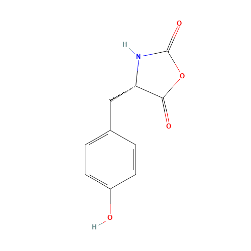 (S)-4-(4-Hydroxybenzyl)oxazolidine-2,5-dione (CAS: 3415-08-5) - Related Chemical Product