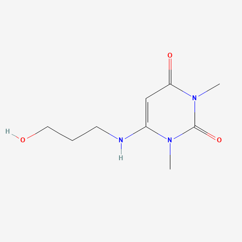 4-(3-Hydroxypropylamino)-1,3-dimethyluracil (CAS: 34654-80-3) - Related Chemical Product