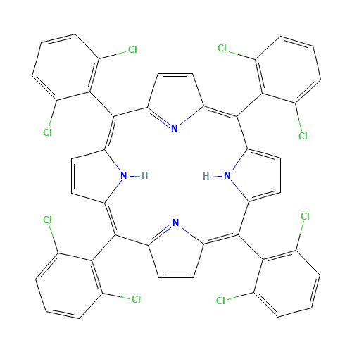 5,10,15,20-Tetrakis(2,6-dichlorophenyl)porphine (CAS: 37083-37-7) - Related Chemical Product