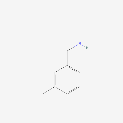 3-Methyl-N-methylbenzylamine (CAS: 39180-84-2) - Chemical Structure and Molecular Formula 