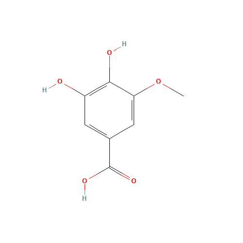 3,4-dihydroxy-5-methoxybenzoic acid (CAS: 3934-84-7) - Related Chemical Product