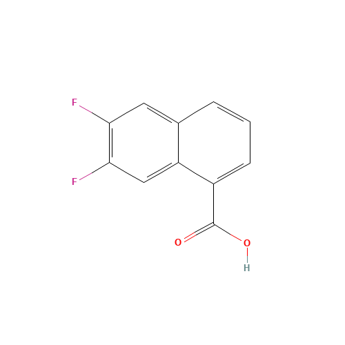 6,7-difluoronaphthalene-1-carboxylic Acid (CAS: 405196-36-3) - Related Chemical Product