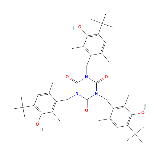 Tris(4-tert-butyl-3-hydroxy-2,6-dimethylbenzyl) isocyanurate (CAS: 40601-76-1) - Related Chemical Product