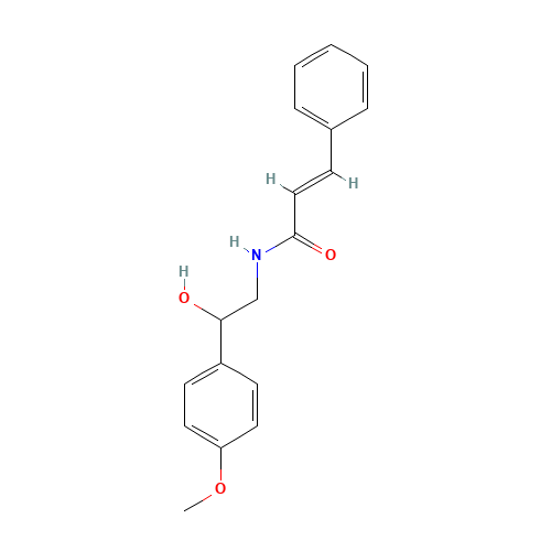 N-(2-Hydroxy-2-(4-methoxyphenyl)ethyl)cinnamamide (CAS: 456-12-2) - Related Chemical Product