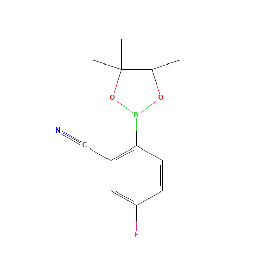 2-CYANO-4-FLUOROPHENYLBORONIC ACID PINACOL ESTER (CAS: 461451-63-8) - Related Chemical Product