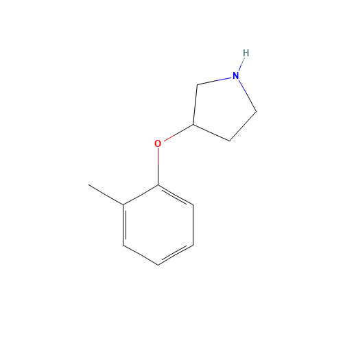3-(2-methylphenoxy)pyrrolidine (CAS: 46196-54-7) - Related Chemical Product