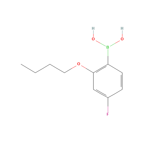 2-Butoxy-4-fluorophenylboronic acid (CAS: 480438-61-7) - Related Chemical Product