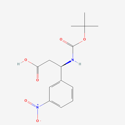 (R)-N-Boc-3-Nitro-beta-phenylalanine (CAS: 501015-24-3) - Related Chemical Product