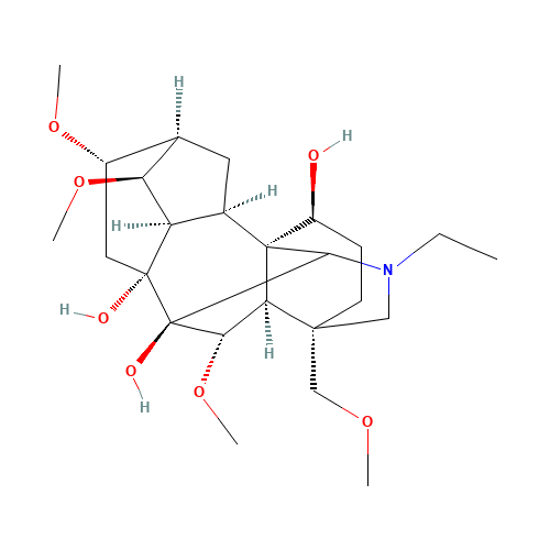 Delsoline (CAS: 509-18-2) - Related Chemical Product