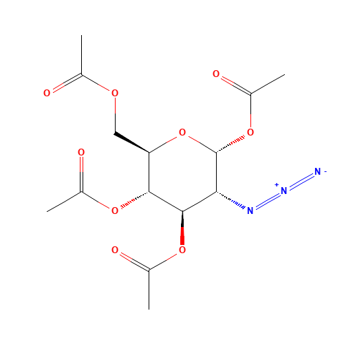 1,3,4,6-Tetra-O-acetyl-2-azido-2-deoxy-alpha-D-glucopyranose (CAS: 56883-33-1) - Related Chemical Product