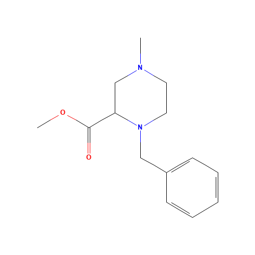 1-Benzyl-4-methyl piperazine-2-Carboxylic acid methyl ester (CAS: 56903-88-9) - Related Chemical Product