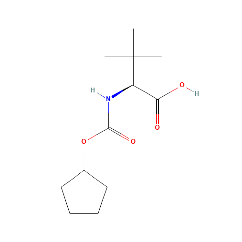 (S)-2-Cyclopentyloxycarbonylamino-3,3-dimethyl-butyric acid (CAS: 572924-00-6) - Related Chemical Product