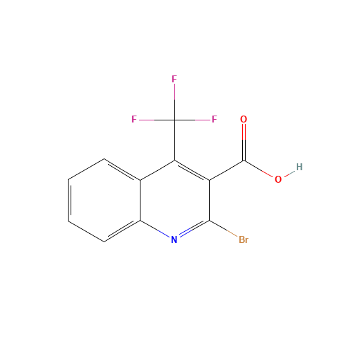 2-bromo-4-(trifluoromethyl)quinoline-3-carboxylic Acid (CAS: 590372-20-6) - Related Chemical Product