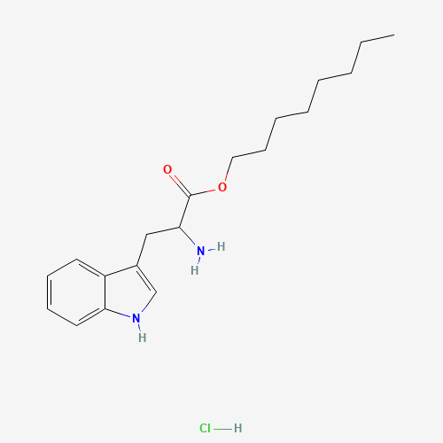 Octyl 2-amino-3-(1H-indol-3-yl)propanoate hydrochloride (CAS: 6278-90-6) - Related Chemical Product