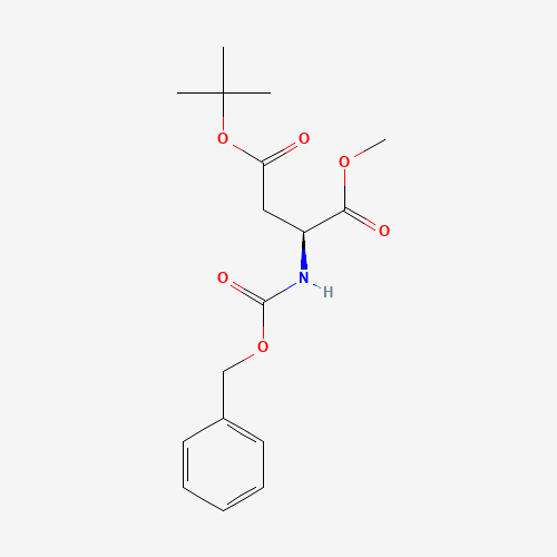 (S)-4-tert-Butyl 1-methyl 2-(((benzyloxy)carbonyl)amino)succinate (CAS: 63327-57-1) - Related Chemical Product