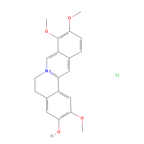 Jatrorrhizine hydrochloride (CAS: 6681-15-8) - Related Chemical Product
