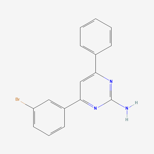 4-(3-bromophenyl)-6-phenylpyrimidin-2-amine (CAS: 67005-21-4) - Related Chemical Product