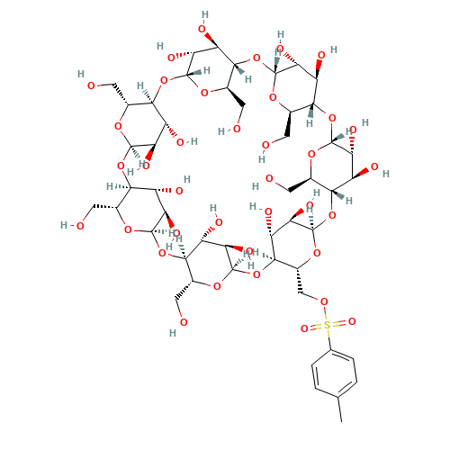 Mono[6-O-(p-toluenesulfonyl)]- -cyclodextrin (CAS: 67217-55-4) - Related Chemical Product