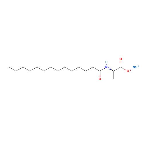 Sodium N-tetradecanoyl-L-alaninate (CAS: 67395-95-3) - Related Chemical Product