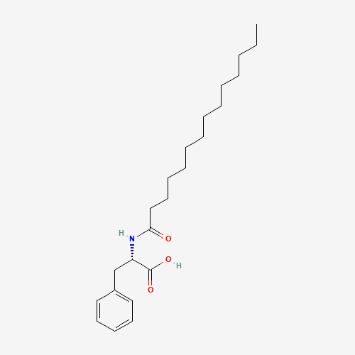 (2S)-3-phenyl-2-(tetradecanoylamino)propanoic acid (CAS: 68792-49-4) - Related Chemical Product