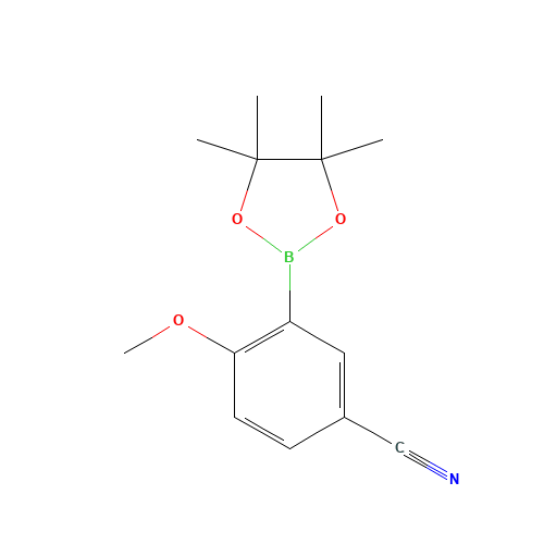 5-CYANO-2-METHOXYPHENYLBORONIC ACID PINACOL ESTER (CAS: 706820-96-4) - Related Chemical Product