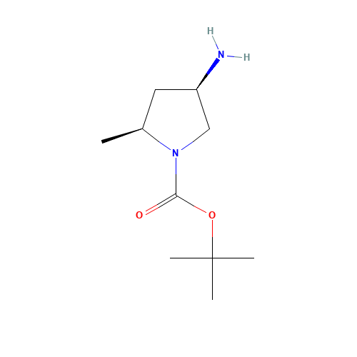 1-Pyrrolidinecarboxylicacid,4-amino-2-methyl-,1,1-dimethylethylester,(2S,4R)-(9CI) (CAS: 708274-46-8) - Related Chemical Product