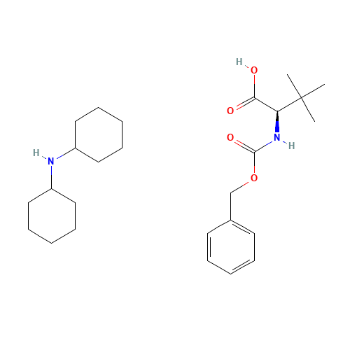 D-Valine, 3-Methyl-N-[(phenylMethoxy)carbonyl]-, coMpd. with N-cyclohexylcyclohexanaMine (1:1) (CAS: 70874-06-5) - Related Chemical Product