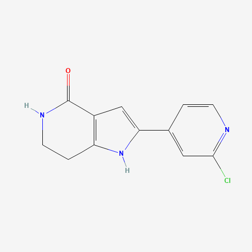 2-(2-chloropyridin-4-yl)-6,7-dihydro-1H-pyrrolo[3,2-c]pyridin-4(5H)-one (CAS: 724726-05-0) - Related Chemical Product