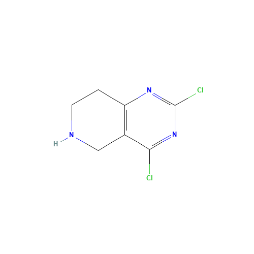 2,4-Dichloro-5,6,7,8-tetrahydropyrido[4,3-d]pyrimidine (CAS: 726697-13-8) - Related Chemical Product