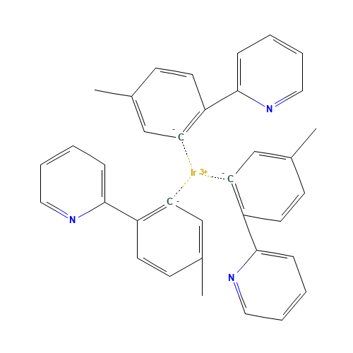 Tris[2-(p-tolyl)pyridine]iridium(III) (CAS: 800394-58-5) - Related Chemical Product