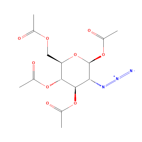 1,3,4,6-Tetra-O-acetyl-2-azido-2-deoxy-beta-D-glucopyranose (CAS: 80321-89-7) - Related Chemical Product