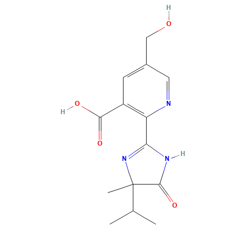 5-(hydroxymethyl)-2-(4-methyl-5-oxo-4-propan-2-yl-1H-imidazol-2-yl)pyridine-3-carboxylic Acid (CAS: 81335-78-6) - Related Chemical Product