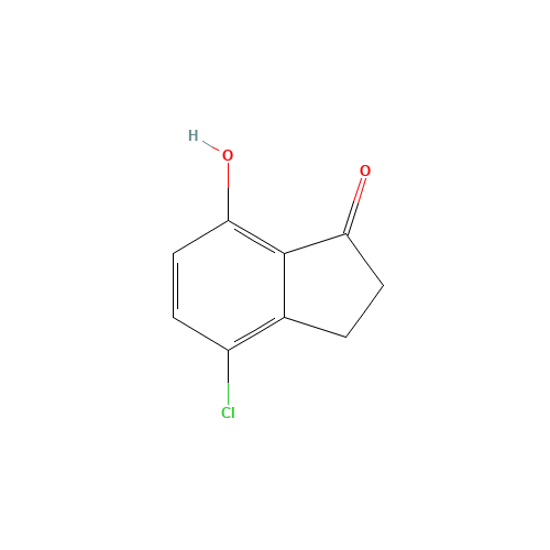 4-Chloro-7-hydroxyindan-1-one (CAS: 81945-10-0) - Related Chemical Product