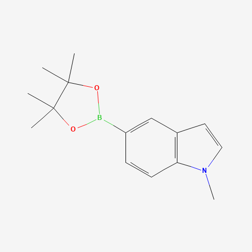 1-Methyl-5-(4,4,5,5-tetramethyl-1,3,2-dioxaborolan-2-yl)-1H-indole (CAS: 837392-62-8) - Related Chemical Product