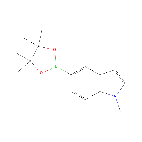 1-Methyl-5-(4,4,5,5-tetramethyl-1,3,2-dioxaborolan-2-yl)-1H-indole (CAS: 837392-62-8) - Related Chemical Product