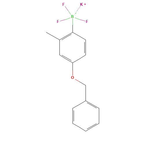 Potassium (4-benzyloxy-2-methylphenyl)trifluoroborate (CAS: 850623-43-7) - Related Chemical Product