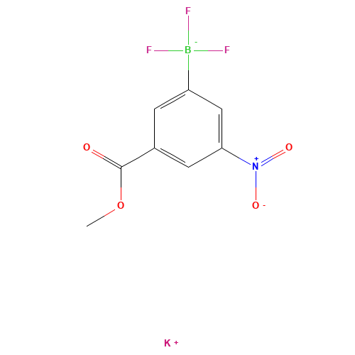 Potassium (3-methoxycarbonyl-5-nitrophenyl)trifluoroborate (CAS: 850623-56-2) - Related Chemical Product