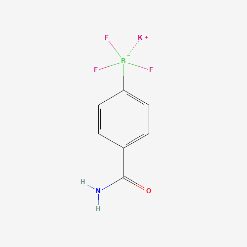 Potassium (4-aminocarbonylphenyl)trifluoroborate (CAS: 850623-63-1) - Related Chemical Product