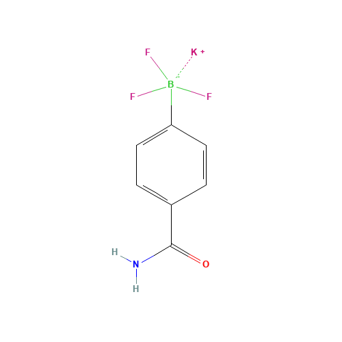 Potassium (4-aminocarbonylphenyl)trifluoroborate (CAS: 850623-63-1) - Related Chemical Product