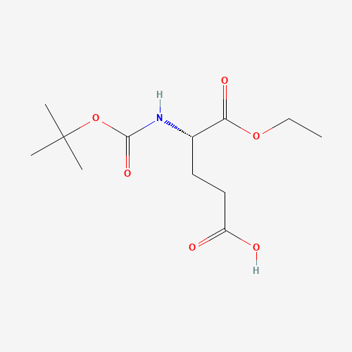 (S)-4-((tert-Butoxycarbonyl)amino)-5-ethoxy-5-oxopentanoic acid (CAS: 86938-17-2) - Related Chemical Product