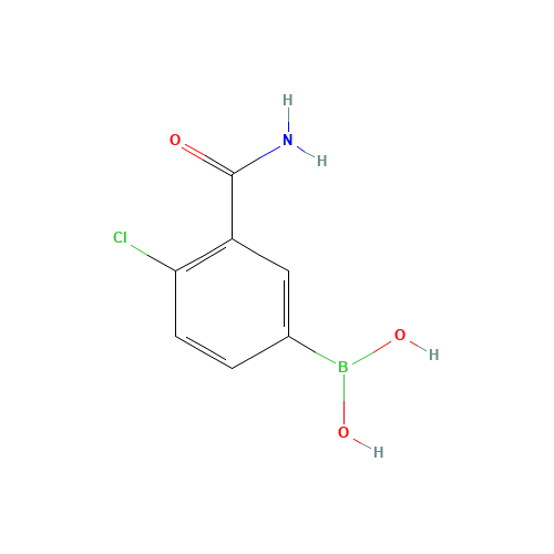 2-Chloro-5-Boronobenzamide (CAS: 871332-67-1) - Related Chemical Product