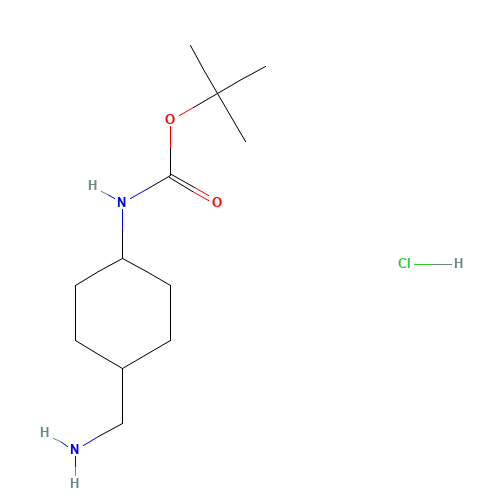 tert-Butyl (trans-4-(aminomethyl)cyclohexyl)carbamate hydrochloride (CAS: 874823-37-7) - Related Chemical Product