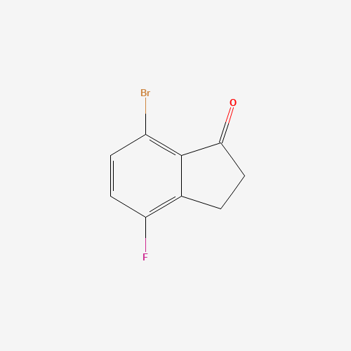 7-Bromo-4-fluoro-2,3-dihydro-1H-inden-1-one (CAS: 881189-73-7) - Related Chemical Product