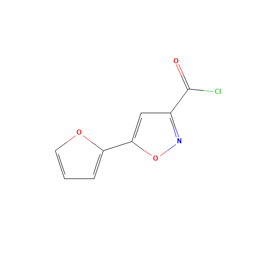 5-(2-furyl)isoxazole-3-carbonyl chloride (CAS: 88958-33-2) - Related Chemical Product