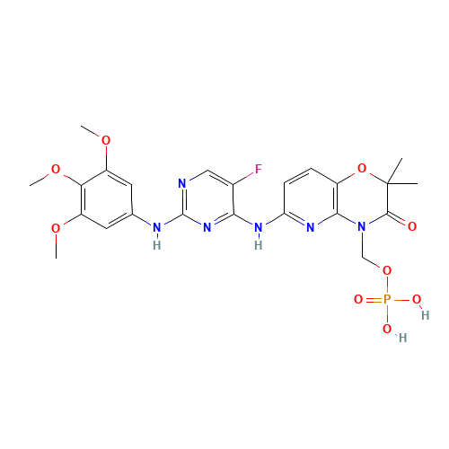 Fostamatinib (CAS: 901119-35-5) - Chemical Structure and Molecular Formula 