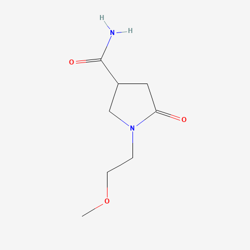 1-(2-methoxyethyl)-5-oxopyrrolidine-3-carboxamide (CAS: 910443-50-4) - Related Chemical Product