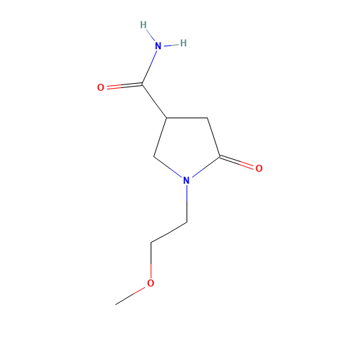 1-(2-methoxyethyl)-5-oxopyrrolidine-3-carboxamide (CAS: 910443-50-4) - Related Chemical Product