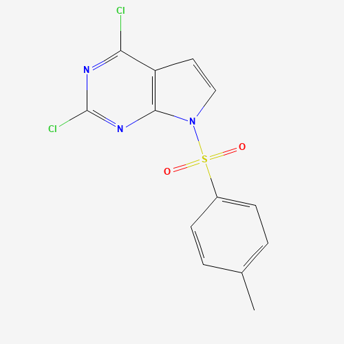 2,4-dichloro-7-tosyl-7H-pyrrolo[2,3-d]pyrimidine (CAS: 934524-10-4) - Related Chemical Product