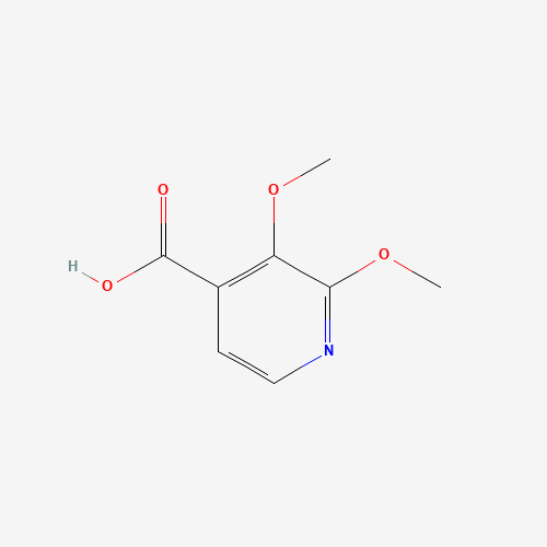 2,3-dimethoxyisonicotinic acid (CAS: 944906-83-6) - Chemical Structure and Molecular Formula 