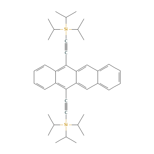 5,12-Bis((triisopropylsilyl)ethynyl)tetracene (CAS: 628316-50-7) - Related Chemical Product